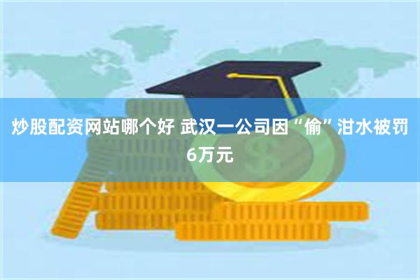 炒股配资网站哪个好 武汉一公司因“偷”泔水被罚6万元