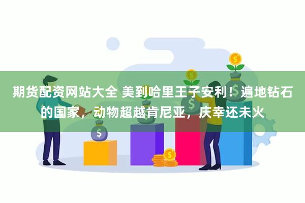 期货配资网站大全 美到哈里王子安利！遍地钻石的国家，动物超越肯尼亚，庆幸还未火